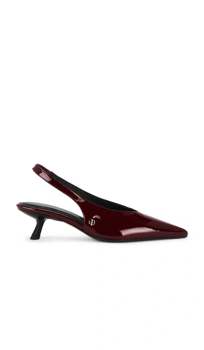 Anine Bing Hilda Slingback Pump In Burgundy