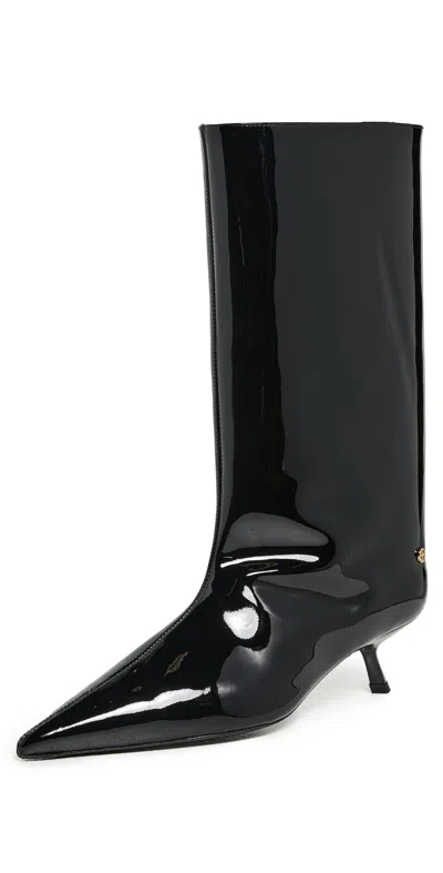 Anine Bing Hilda Wide Shaft Boots Black