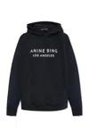 Anine Bing Alto Logo Sweatshirt Hoodie In Black
