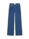 Anine Bing Hugh Jean In Medium Indigo In Blu