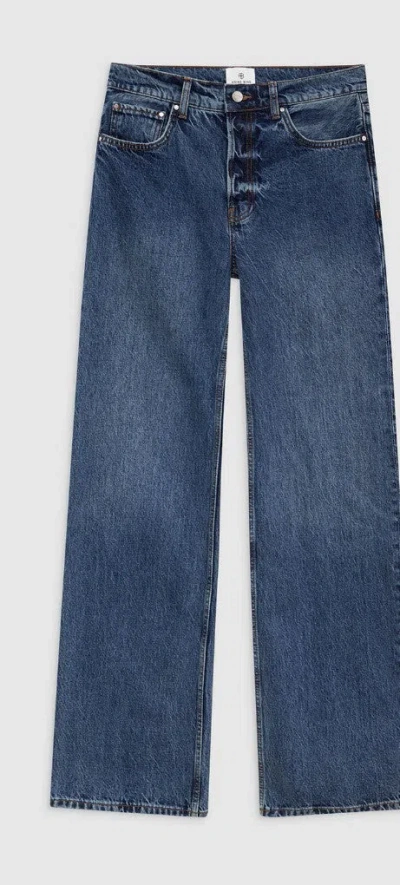 Anine Bing Hugh Jean Dark Indigo In Blue