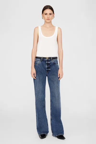 Anine Bing Hugh Jean In Dark Indigo