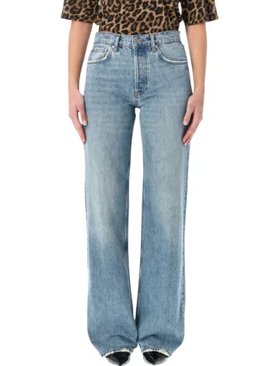 Anine Bing Hugh Jeans In Blue