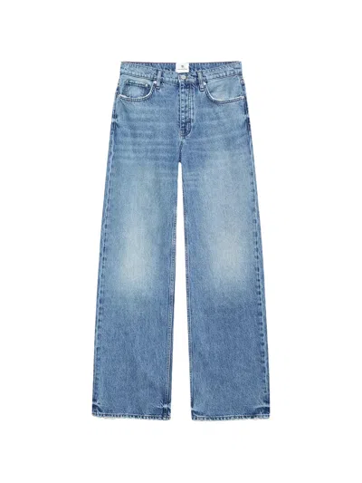 Anine Bing Hugh Jeans In Blue