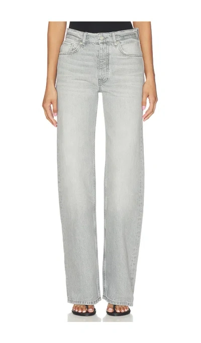 Anine Bing Hugh Jeans In Gray