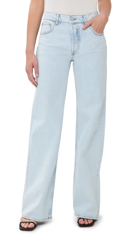 Anine Bing Hugh Jeans In Blue