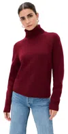 Anine Bing Idra Sweater Burgundy In Brown