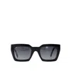 Anine Bing Indio Sunglasses - Acetate - Black In Black