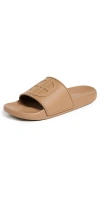 ANINE BING ISLA SLIDES BROWN