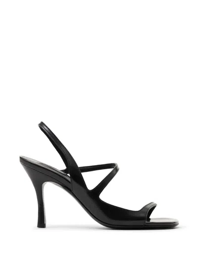 Anine Bing Iva Slingback Sandals In Black