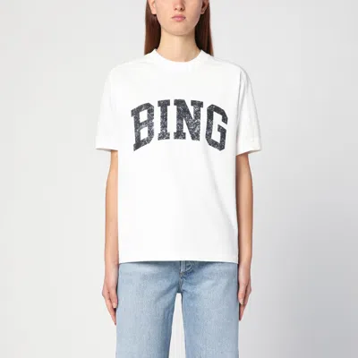 Anine Bing Nine Bing Jaylin T-shirt In White