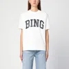 Anine Bing Ivory Jaylin Tee Bing T-shirt In White