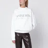 Anine Bing Womens Ivory Jaci Los Angeles Relaxed Cotton-jersey Sweatshirt In White