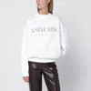 Anine Bing Womens Ivory Jaci Los Angeles Relaxed Cotton-jersey Sweatshirt In White