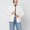 Anine Bing Wool And Cashmere Jacket With Long Sleeves In White