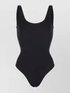 Anine Bing Jace Honeycomb Textured One-piece Swimsuit
