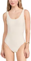 Anine Bing Jace One Piece Champagne In Champagne