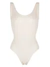 Anine Bing Jace One-piece Swimsuit In White