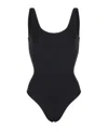 Anine Bing Black Jace One Piece Swimsuit In Black