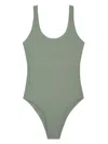 Anine Bing Jace One Piece In Artichoke In Green