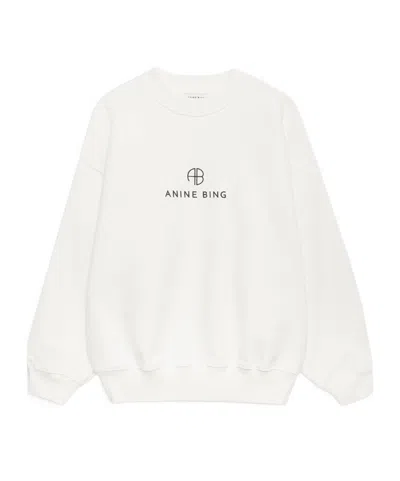 ANINE BING ANINE BINGJACI LOGO PRINTED SWEATSHIRT