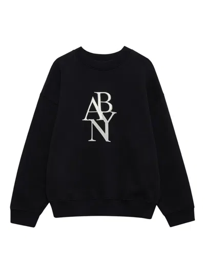 Anine Bing Jaci Sweatshirt In Black
