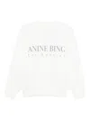 Anine Bing Jaci Sweatshirt Los Angeles In White