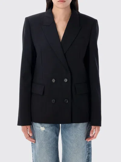 ANINE BING JACKET ANINE BING WOMAN COLOR BLACK,H24973002