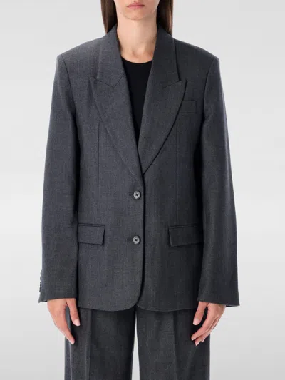 ANINE BING JACKET ANINE BING WOMAN COLOR GREY,H50968020