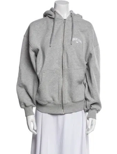 Pre-owned Anine Bing Jacket In Gray