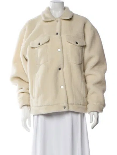 Pre-owned Anine Bing Jacket In Neutral