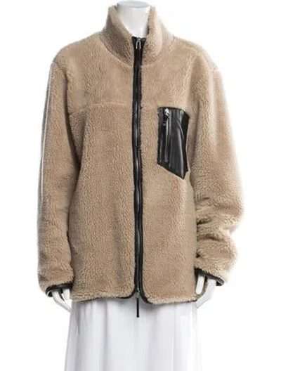 Pre-owned Anine Bing Jacket In Neutral