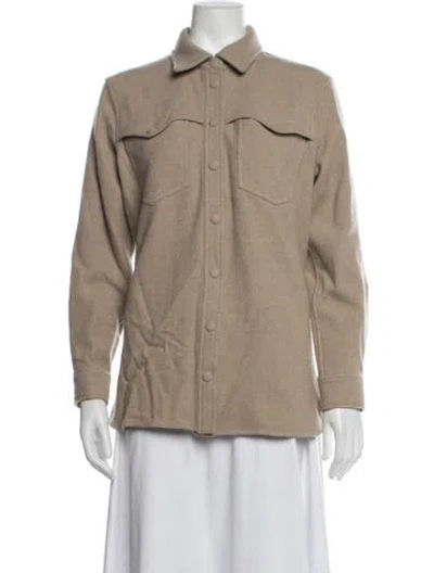 Pre-owned Anine Bing Jacket In Neutrals