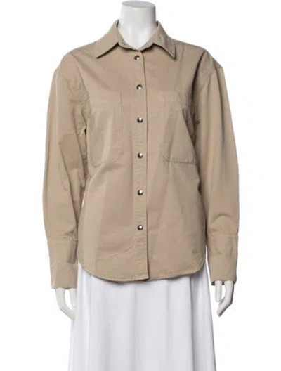 Pre-owned Anine Bing Jacket W/ Tags In Neutral