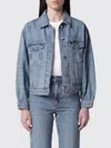 Anine Bing Structured Jacket Chest Pockets Silver Hardware In Brown