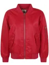 Anine Bing Leon Bomber Jacket In Red