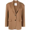 Anine Bing Quinn Single Breasted Blazer