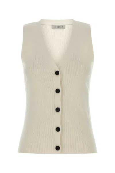 Anine Bing Jackets And Vests In Metallic