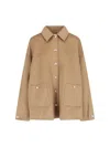 Anine Bing Luca Jacket Brown In Brown