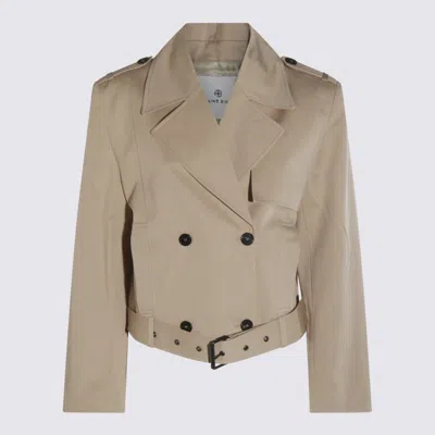 ANINE BING JACKETS LIGHT AND NATURAL