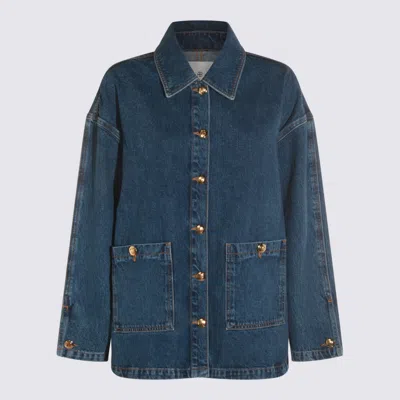 ANINE BING JACKETS WASHED BLUE