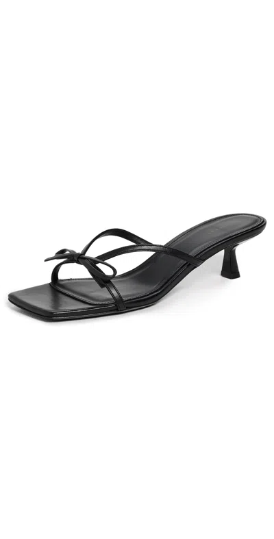 ANINE BING JACKIE HEELS BLACK