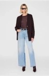 Anine Bing Jackson Cardigan In Black