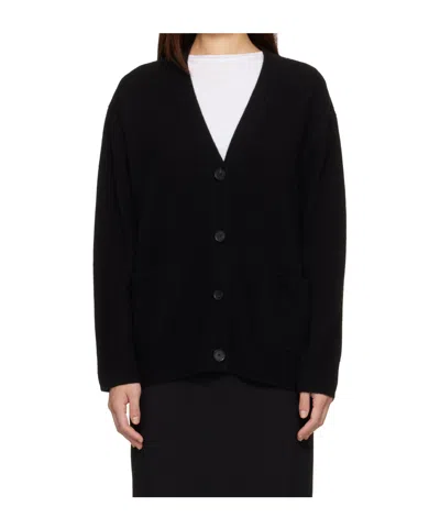 Anine Bing Jackson Cashmere Knit Cardigan In Black