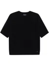 Anine Bing Aria V-neck Top In Schwarz