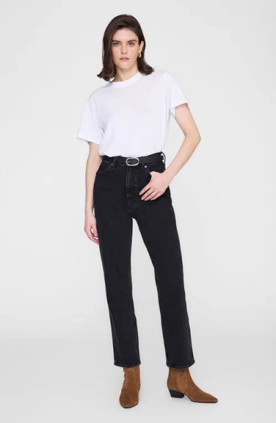 Anine Bing Jane Jeans In Black