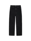 Anine Bing Belt-loop Jeans In Black