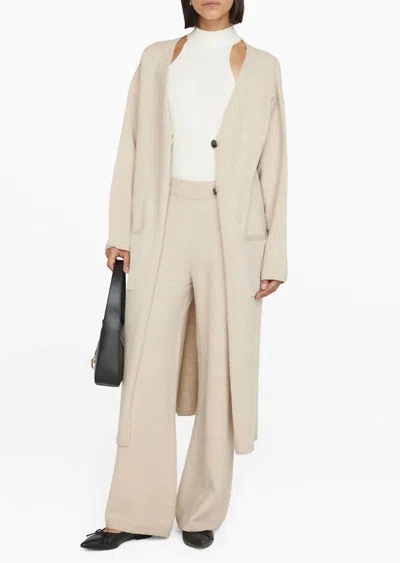Anine Bing Jasni Cardigan In Oat In Neutral