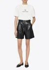 Anine Bing Jaylin Monogram T-shirt In White