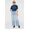 Anine Bing Jaylin Paris Tee In Blue